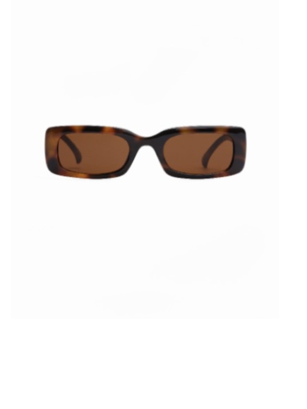 NA-KD Brown Rectangular Sunglasses